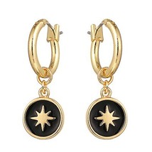 Yup Vintage Star Sun Enamel Round Geometric Dangle Earrings Ethinc Statement Jew - £6.58 GBP