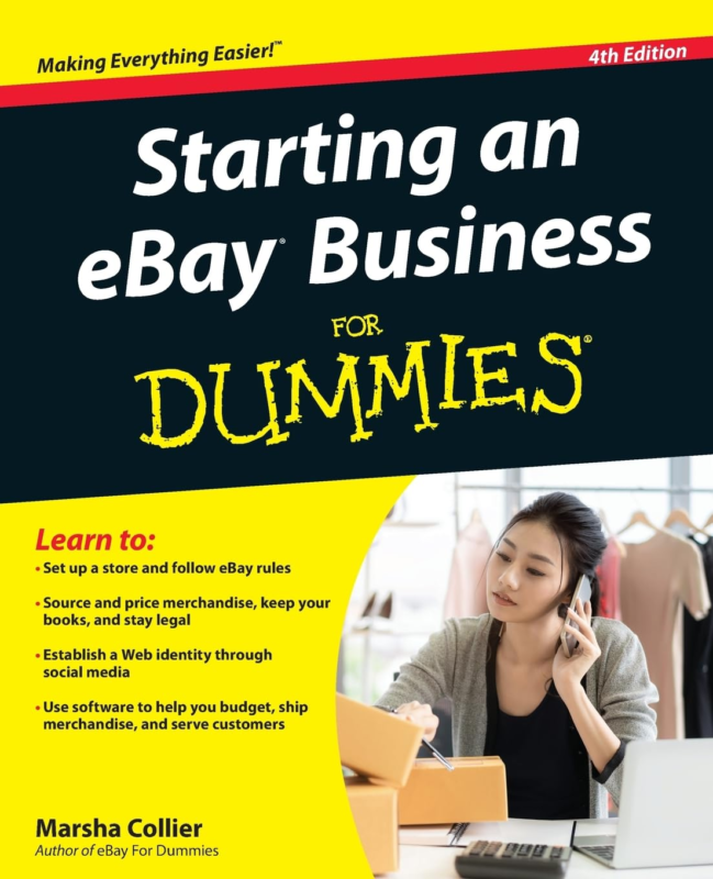Starting an Ebay Business for Dummies - $19.86
