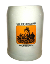 Brauerei Schiff +1981 Kaufbeuren Vintage German Beer Stein - $12.50