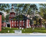 Christ Church Alexandria Virginia VA UNP WB Postcard I16 - $2.92