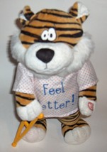 Feel Better Cat -the petting zoo -singing get well [lush -I feel good! w/crutch - £26.28 GBP