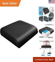 Extra Thick Large Seat Cushion -19 X 17.5 X 4 Inch Gel Memory Foam Cushi... - $87.23