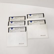 Microsoft Windows 3.x 5.25” Floppy Disk Set for DOS – Vintage Software U... - $29.69