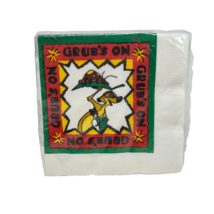 VINTAGE 1990&#39;s DISNEY THE LION KING TIMON BEVERAGE / DRINK NAPKINS SEALE... - $12.35