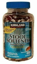 LOT OF 2 X Costco Kirkland Signature 100mg Stool Softner Softgels - 800 ... - $39.41