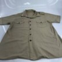 Children&#39;s Vintage Boy Scouts Of America Official Shirt Worn Size Tag 32473 - €10,86 EUR