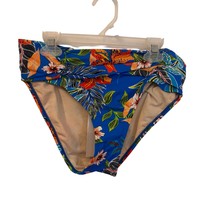 NWT SWIMSUITS FOR ALL Size 4 Hawaiian Floral Print Swim Bottoms Slimming... - $24.99
