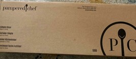 NIB The Pampered Chef Simple Slicer 1099 Mandolin Kitchen Food Gadget Tool - €28,85 EUR