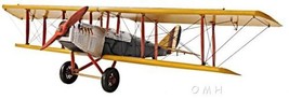 Model Plane Aircraft Traditional Antique Curtis Jenny Airplane 1:18 Scale - £183.05 GBP