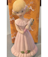 Enesco Growing Up Girls “Blonde Age 5” Porcelain Figurine, 4” - £9.55 GBP