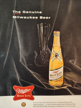 1955 Esquire Advertisement Miller High Life Genuine Milwaukee BEER - £8.70 GBP