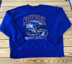 NFL Team Apparel Men’s NY Giants Sweatshirt Size XL Blue CB - £15.81 GBP