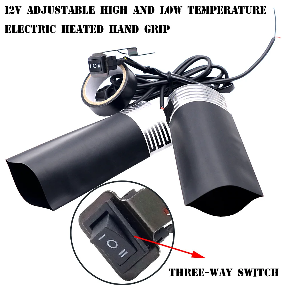 12V Adjustable Heating Handle for Motorcycles Heating Handle with Three-Position - £11.30 GBP