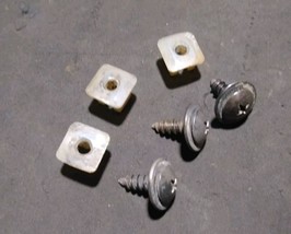 HONDA ACURA mud flap splash guard bumper screws W/ Clips 3pcs OEM RSX CI... - $12.25