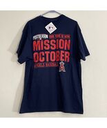 Los Angeles Angels Majestic T-shirt Tee Mission October Postseason XL/XG... - $14.95