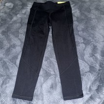 All in motion Girls&#39; Leggings  Mid rise Black Size XS(4/5). NWT. Q - £9.00 GBP