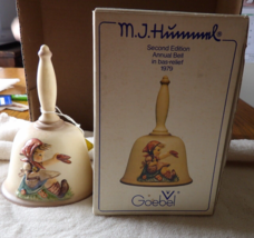 M. J. Hummel/Goebel Annual Bell 1979 Second Edition West Germany HUM 701 Boxed - £7.09 GBP