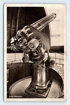 RPPC 300mm Zeiss Refractor Telescope Deutsches Museum Munich Germany Postcard L5 - £14.06 GBP