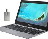 ASUS Chromebook 11.6&quot; HD Laptop, Intel Celeron N3350 Processor, 4GB RAM,... - $313.99
