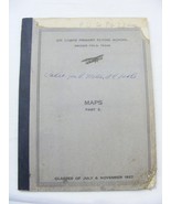 Vintage Air Corps Primary Flying School Brooks Field TX Maps Part 2 1927 - $51.62