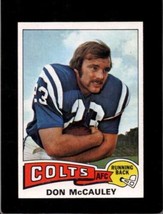 1975 Topps #88 Don Mccauley Exmt Colts *XR17295 - £2.11 GBP