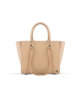 Hand Made PLUSH BEIGE HANDBAG - £44.83 GBP