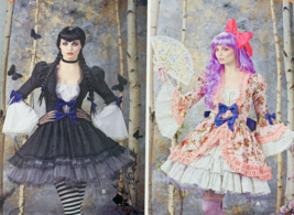 Simplicity S0493 Costume Pattern Whimsigoth Coquette Doll Kawaii 14 16 18 20 22 - $18.59