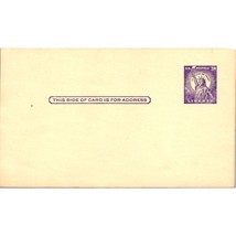 Set of 2 Vintage Postal Card, Purple Three Cent Liberty In God We Trust,... - £6.25 GBP