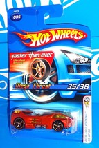 Hot Wheels 2006 First Editions #35 Mega Thrust Mtflk Dark Orange w/ FTEs - £3.16 GBP