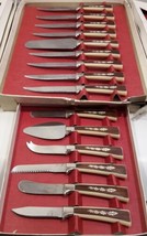 Sheffield English blades 19pc stainless steel knife set in the original box - £23.40 GBP