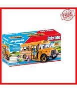 Interactive Playmobil School Bus with Flashing Lights - Perfect for Ages... - $950.11 MXN