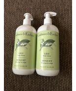 Crabtree &amp; Evelyn LILY Body Lotion 16.9 oz X 2 - $32.29