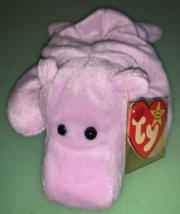 Ty Beanie Baby Happy the Hippopotamus - Lavender - $6.81