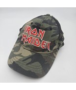 Iron Maiden Snapback Hat Camo Mesh Cap Legacy of the Beast Rock Band Off... - $332.72 MXN
