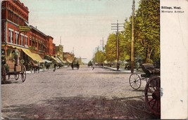 Montana Avenue Billings Montana Postcard PC669 - £14.68 GBP