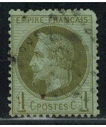 FRANCE Sc # 29 Used (1870) Postage - $10.00