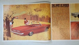 Vintage 1963 Dodge Dart Dealer Advertising Booklet - Great Retro Images Graphics - £27.06 GBP