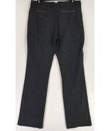 NYDJ Pants Womens 10 Charcoal Gray Knit Lift Tuck Casual Momcore Soft St... - £23.34 GBP
