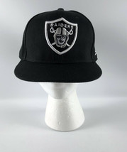 Oakland Raiders Snapback Baseball Hat New Era 9Fifty Black NFL Vintage Collectio - £38.94 GBP