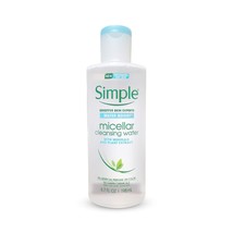 Simple Water Boost Micellar Cleansing Water for Sensitive Skin, 6.7 Fluid Ounce - £16.77 GBP