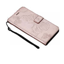 Anymob Samsung Pastel Pink Flip Case Leather Wallet Phone Cover Protection - £21.01 GBP
