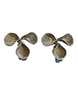 Vintage Solid Sterling Silver Clip On Earrings, 14 Grams - €32,88 EUR