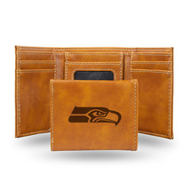 Seattle Seahawks Wallet Trifold Laser Engraved - $55.49