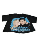 Lorrie Morgan  Sammy Kershaw T-Shirt Med Finally Found Someone Crop Top ... - $22.71 CAD