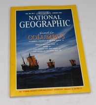 National Geographic Magazine &quot;Search For Columbus&quot; Vol 181, No. 1 January 1992 - £7.14 GBP