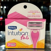 Schick Intuition fab Razor Refills,  3 Refills,  Fits Some Venus Pkg Sho... - £24.40 GBP