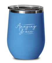 Amazing Grace 3, blue drinkware metal glass. Model 60062  - £21.57 GBP