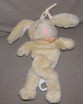 Kids Ii Stuffed Plush Musical Bunny Rabbit Cream Beige Tan Hush Little Baby - £31.27 GBP