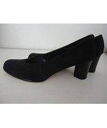 EUC Stuart Weitzman Gauzelle Black Dressy Mesh Slip On pump Sz 8.5 Retai... - $76.00