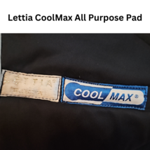 Lettia Cool Max All Purpose English Riding Saddle Pad Black or Gray USED image 3